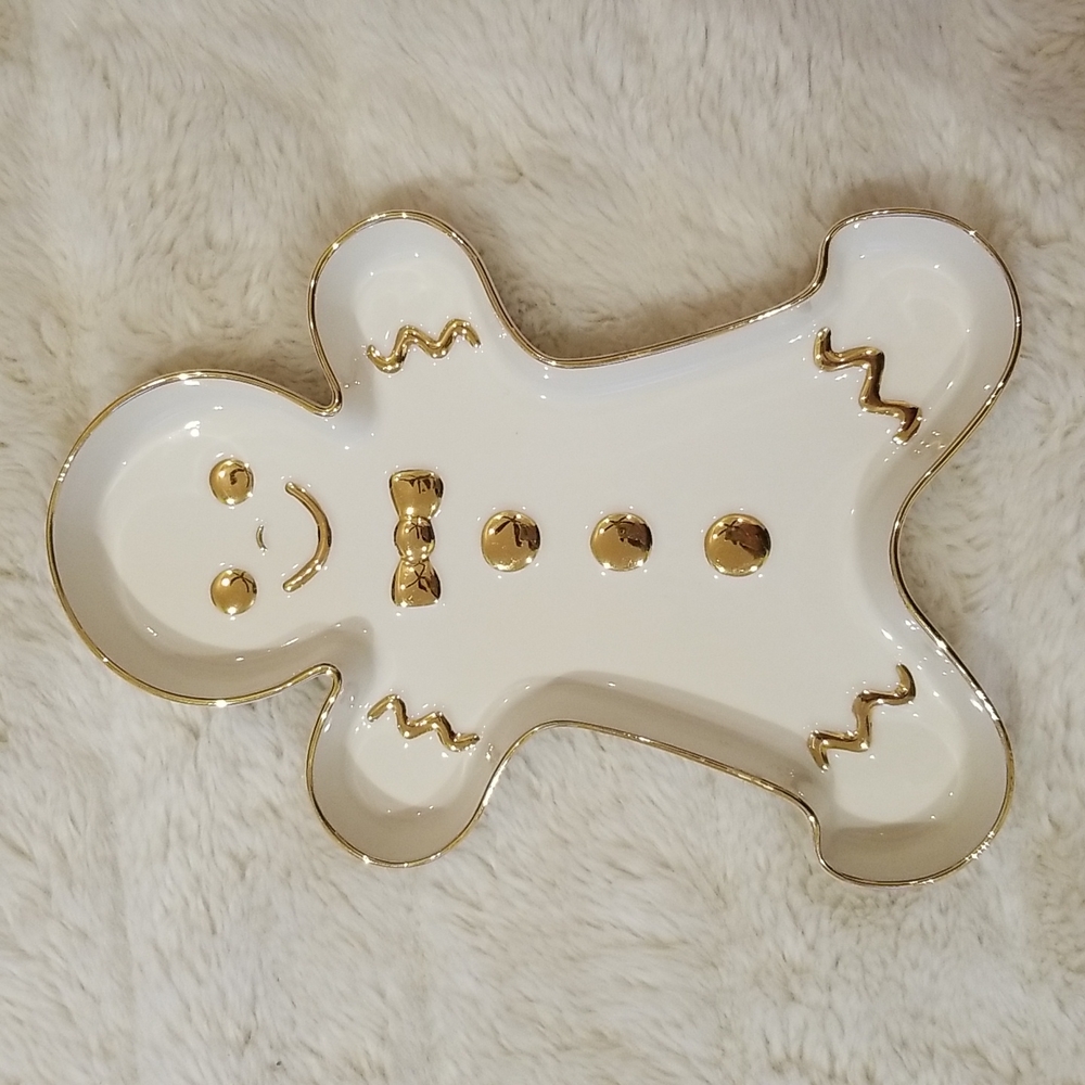 NWT Lenox Gingerbread Candy Dish